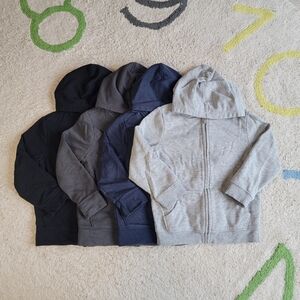 Old Navy Unisex Zip Hoodie for Toddler (Lot of 4), 5T